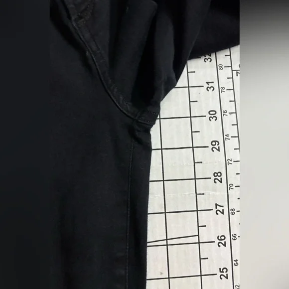 Agolde Women’s Size29 Black Distressed High Rise Skinny Jeans - Picture 9 of 10